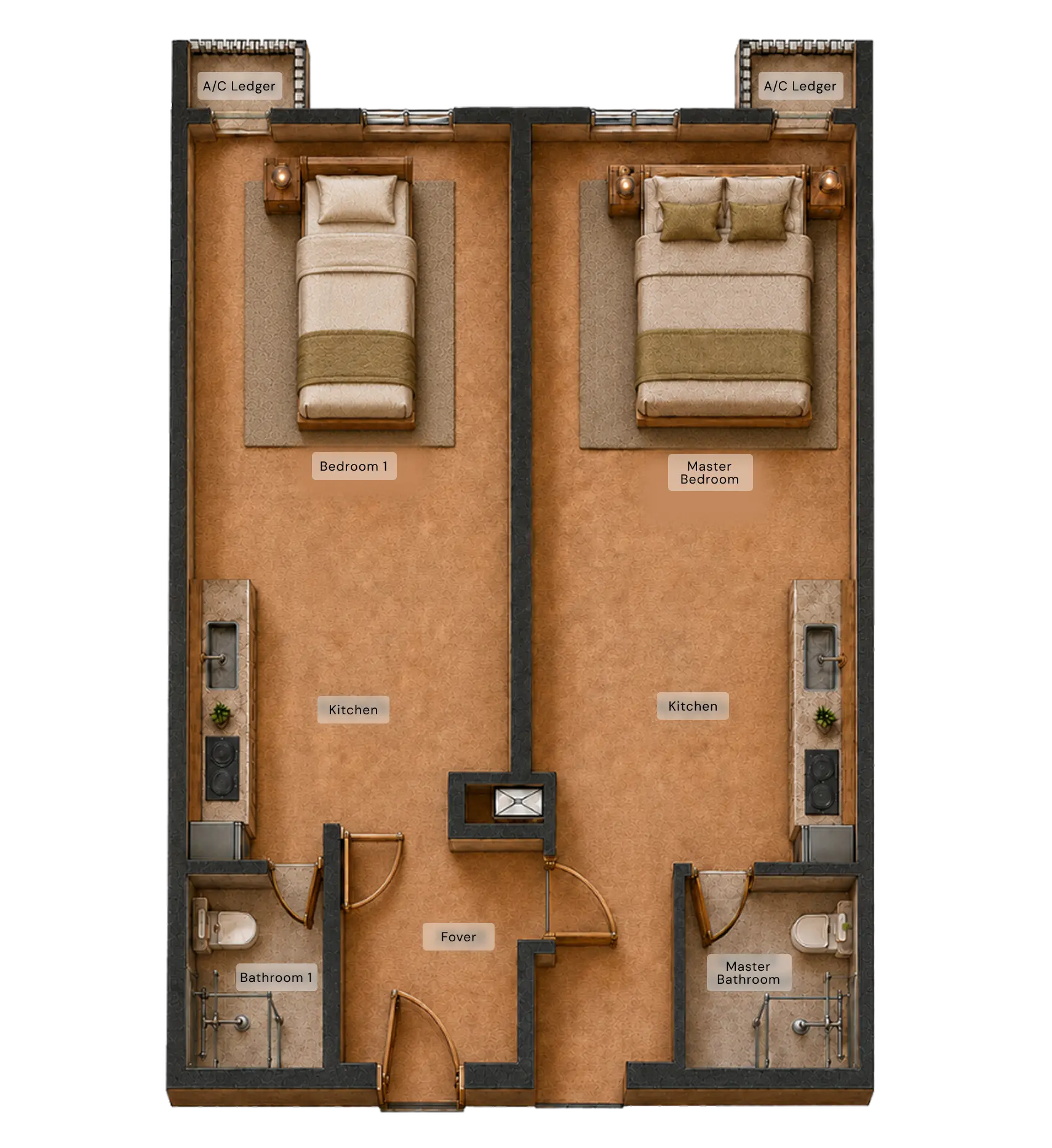 Type B Floor Plan